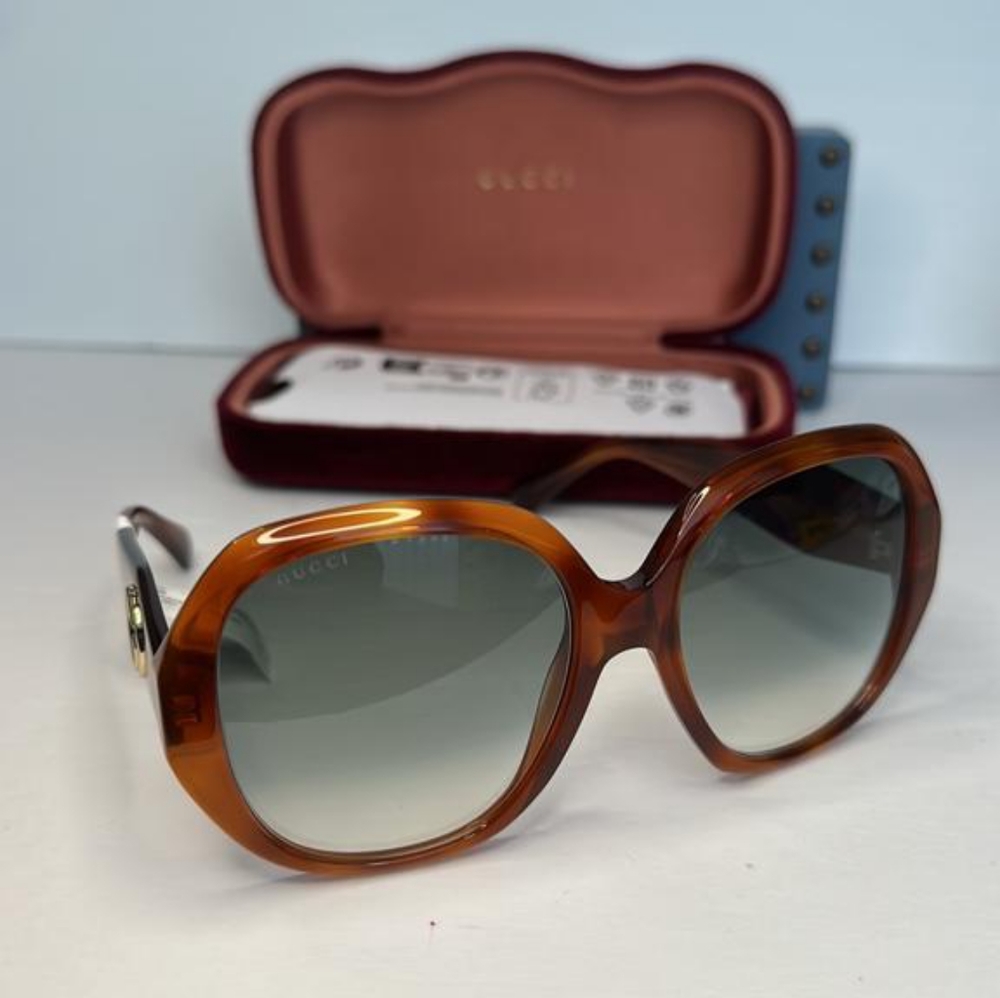 Authentic New Gucci GG0796S-003 56 Ladies Sunglasses - Picture 2 of 13